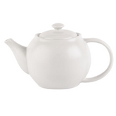 Simply Classic White Teapot 25oz (Pack of 4)